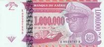Zaire 1.000.000 Nvx Zaires -  Presidente Sese Seko Mobutu - Mina - 1996