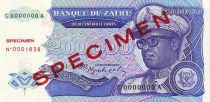 Zaïre 200000 Zaire Pdt Mobutu - Batiment civil - 1992