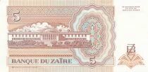 Za&iuml;re 5 Nouveaux Za&iuml;res - Mobutu - 24-06-1993 - P.53a
