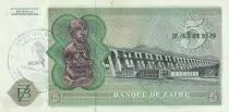 Zaire 5 Zaire - Pdt Mobutu - Hydroelectric dam - 1977 - Kasongo - P.R3c