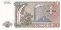 Zaire 50 Zaire - Mobutu - Leopard - 1976 - AU+ - P.17a