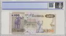 Zambia 100 Kwacha Aigle - Buffle - 2012 - PCGS 67 OPQ