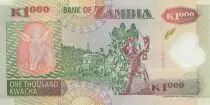Zambia 1000 Kwacha Eagle