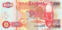 Zambia 50 Kwacha - 1992 - Replacement - P.37