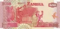 Zambia 50 Kwacha Eagle - Copper refining 2003