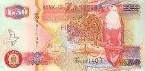 Zambia 50 Kwacha Eagle - Copper refining 2006