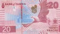 Zambie 10 Kwacha - Les chutes de Kabwelume - 2024 - Série AC ou AE