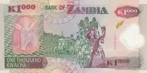 Zambie 1000 Kwacha Aigle - Polymer  - 2004