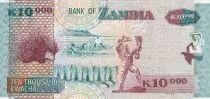 Zambie 10000 Kwacha - Aigle - Agriculture - 2003 - P.42c