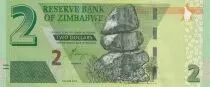 Zimbabue 2 Dollars - Chiremba - 2019 - Serial AJ - P.NEW