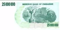 Zimbabue 25 Million de $, Monumento
