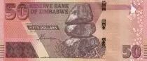 Zimbabue 50 Dollars - Chiremba - Men - 2020 - Serial ZZ Replacement