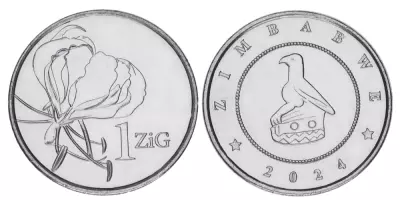 Zimbabwe 1 Zig Oiseau - 2024