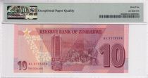 Zimbabwe 10 Dollars - Chiremba - PMG 65 EPQ