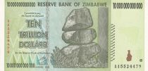 Zimbabwe 10 Trillion Dollars - Chiremba -2008 - Serial AA - P.88