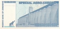 Zimbabwe 1000000000 Dollars - Agro-cheque - Giraffes - 2008 - P.64