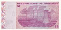 Zimbabwe 50 Dollars - Chiremba - Factory - 2009 - UNC - P.96