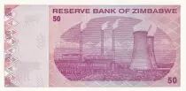 Zimbabwe 50 Dollars - Chiremba - Factory - 2009 - UNC - P.96