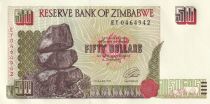 Zimbabwe 50 Dollars - Chiremba, ruins  -  1994
