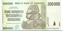 Zimbabwe 500000 Dollar Chiremba - Vaches