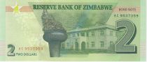 Zimbabwe Zimbabwe 2 Dollars Rochers - Palais 2016