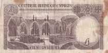Zypern 1 Pound - Woman - Monument - 1984 - P.50