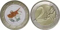 Zypern 2 Euros - 10 years EMU - Colorised - 2011 - Bimetalic