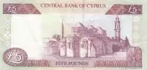 Zypern 5 pounds - Head of young man - Church and Mosque - 2003 - N974437